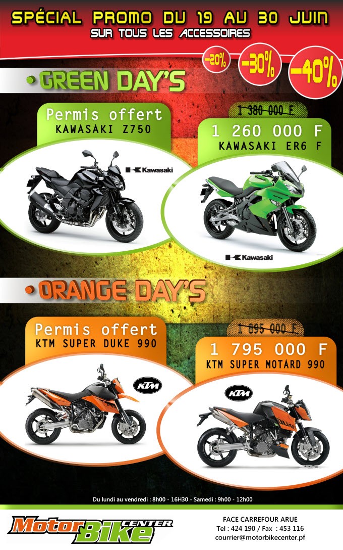 moto kawasaki tahiti