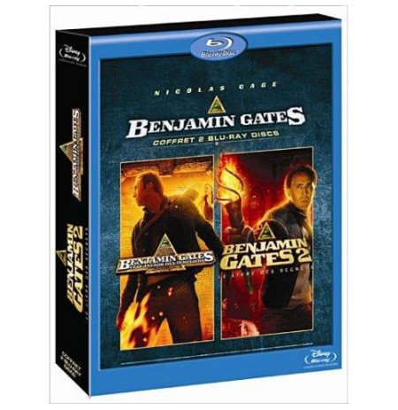 Coffret 2 Blu-Ray Benjamin Gates + Benjamin Gates 2