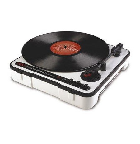 Platine disque vinyle USB Portable Ion