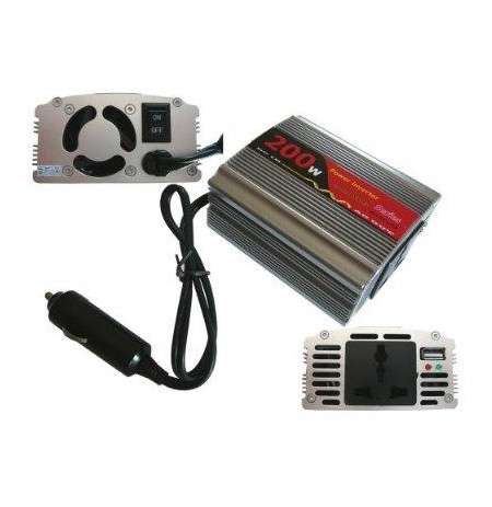 Convertisseur de Tension 12V en 220V (inverseur AC - DC) 200 WAT