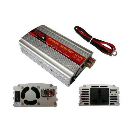 Convertisseur de Tension 12V en 220V (inverseur AC - DC) 500 WAT