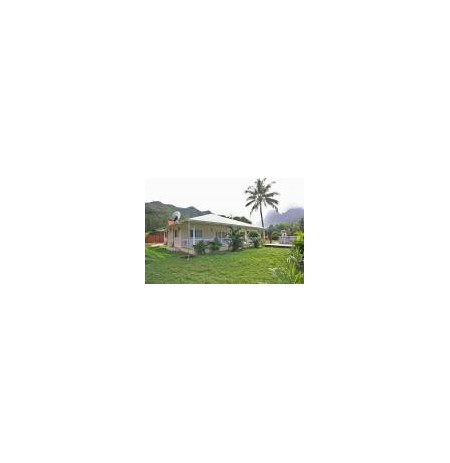 MOOREA Haapiti  	Maison en dur récente, matériaux de qualité, ca