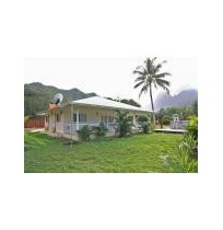 MOOREA Haapiti  	Maison en dur récente, matériaux de qualité, ca