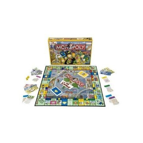 Jeu de Société  Monopoly Simpson