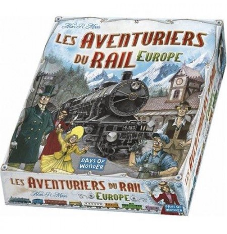 Jeu de société  Les Aventurier du rail europe