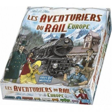 Jeu de société  Les Aventurier du rail europe