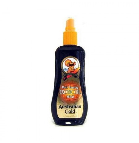 Australian Gold Spray Exotic Oil pour Bronzage foncé 237 ml