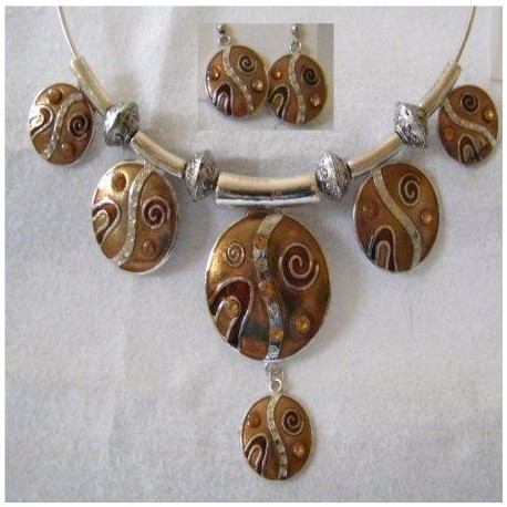 PARURE MODERNE RONDE