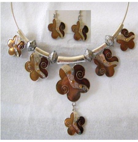 PARURE MODERNE FLEUR