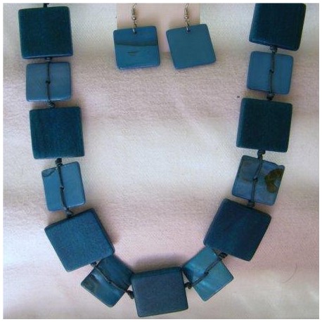 PARURE NATURE CARRE