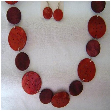 PARURE NATURE ROND TROU