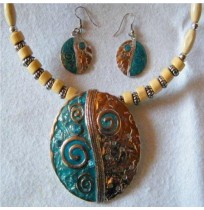 PARURE CLAIR DE LUNE BICOLORE