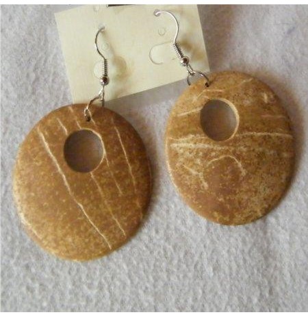 BOUCLES D'OREILLES SAHARA RONDE