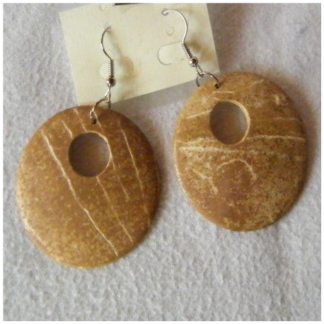 BOUCLES D'OREILLES SAHARA RONDE