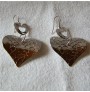 BOUCLES D'OREILLES CLASSE DOUBLE COEUR