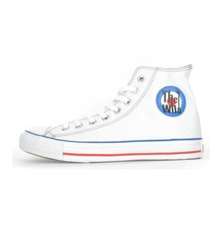 Baskets CONVERSE all star the who logo blanc/bleu - Mixte