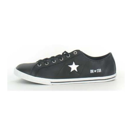 Baskets CONVERSE one star low noir/blanc - Femme