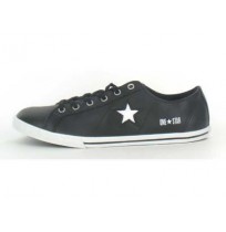 Baskets CONVERSE one star low noir/blanc - Femme