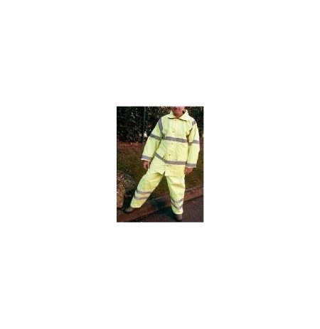 VESTE DE PLUIE HAUTE VISIBILITE CLASSE 2