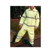 VESTE DE PLUIE HAUTE VISIBILITE CLASSE 2