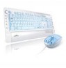 Clavier ultra mince lumineux + Souris optique lumineuse - Bluest