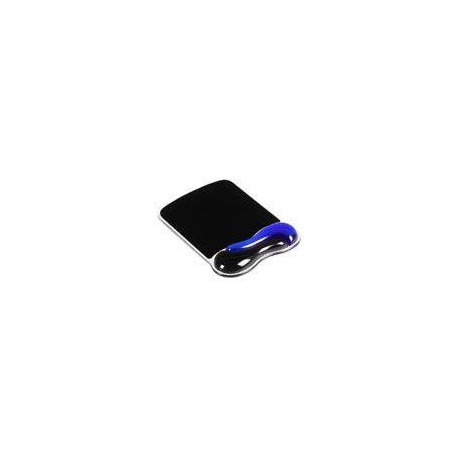 Kensington Duo Gel (coloris noir/bleu) - Tapis de souris