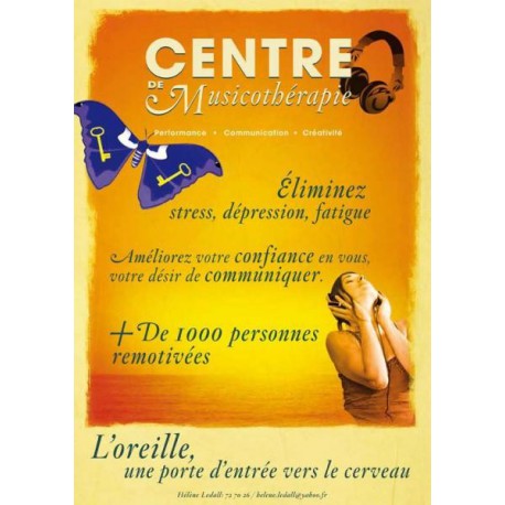 Centre de MUSICOTHERAPIE Communication, créativité, stresse