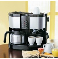 Combiné cafetière/expresso/cappuccino (PD1635)