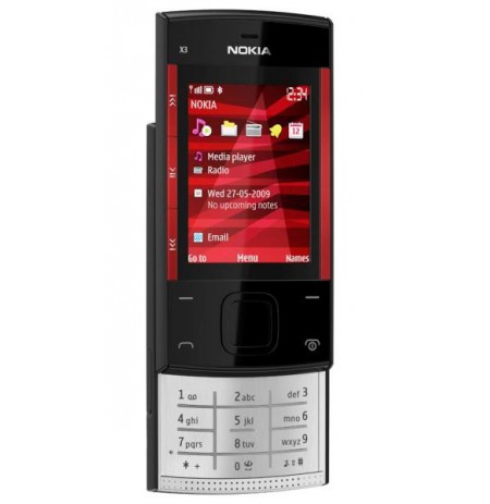 Nokia X3 (coloris rouge/noir)