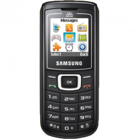Samsung E1107 Solar Guru (coloris noir) Samsung E1107 Solar Guru (coloris noir)
