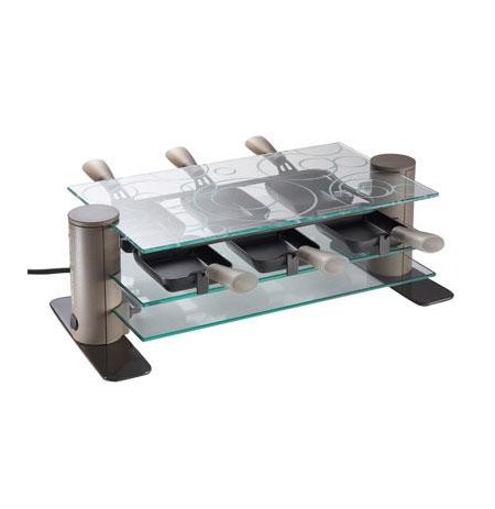 Raclette transparente 8 personnes