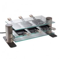 Raclette transparente 8 personnes