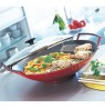 Wok avec couvercle