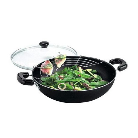 Ensemble 2 en 1 wok + fondue