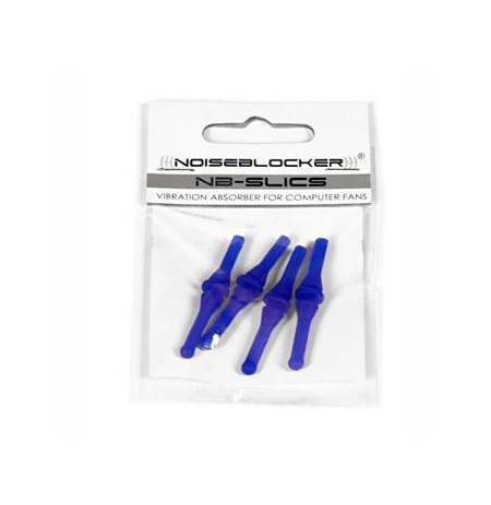 Noiseblocker NB-SLICS - Vis caoutchouc anti-bruit pour ventilate