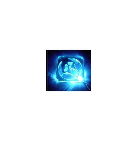 Grille éclairée Scary Movie pour ventilateur 80 mm (bleu)