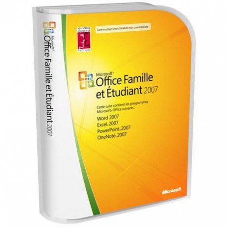 Microsoft Office Famille et Etudiant 2007 (français, WINDOWS)