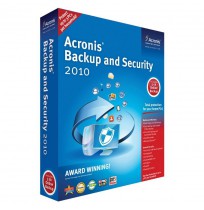 Acronis Backup et Security 2010 - Licence 1 an 3 postes (français