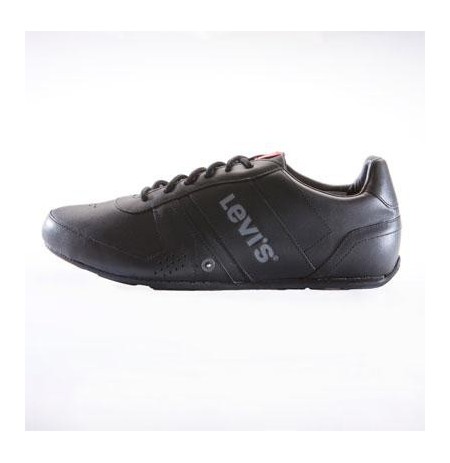Chaussures forme joggers dessus cuir