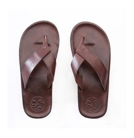 Tongs cuir
