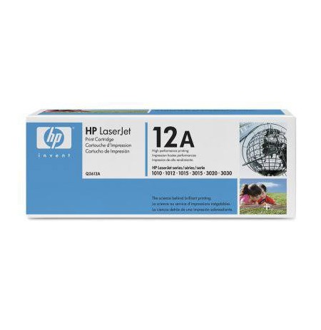 HP toner Q2612A (Noir) - (2000 pages à 5%)