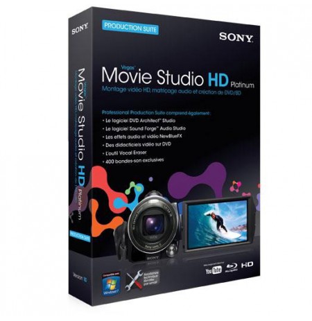 Sony Vegas Movie Studio HD Platinum 10 Production Suite (françai