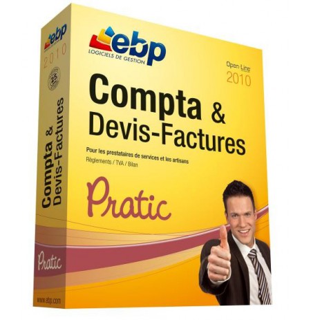 EBP Compta et Devis-Factures Pratic 2010 (français, WINDOWS)