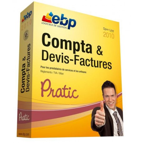 EBP Compta et Devis-Factures Pratic 2010 (français, WINDOWS)