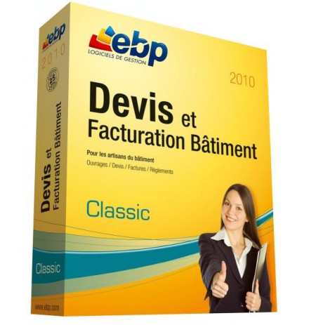EBP Devis et Facturation Bâtiment Classic 2010 (français, WINDOW