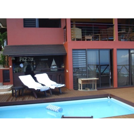 PUNAAUIA : Maison récente contemporaine vue Moorea  Ref 143