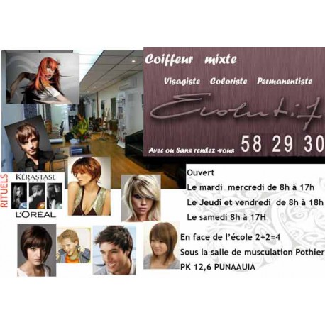 Salon de coiffure EVOLUTIF