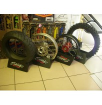 JANTES + PNEU MOTOS, SCOOTER, SUPERMOTARD, CROSS 