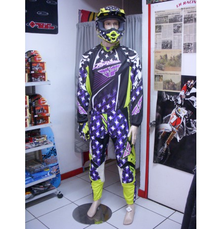 CASQUE, JERSEY, PANTALON, TENUE CROSS