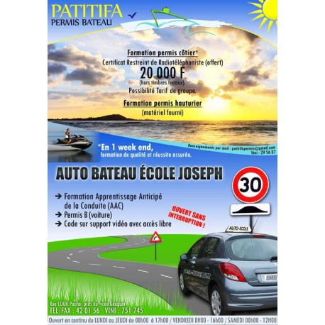 AUTO BATEAU ECOLE JOSEPH